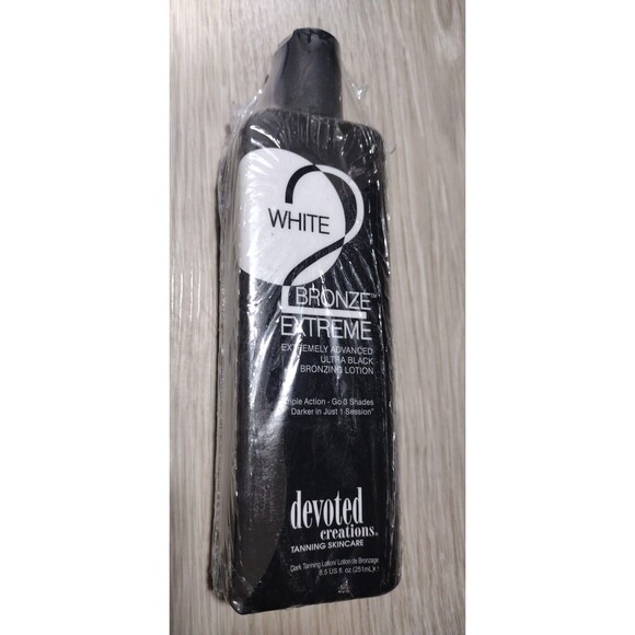 White 2 Bronze Extremely Advanced Ultra Bronzing Lotion - 3 Shades Darker 1 Sess - Picture 5 of 5
